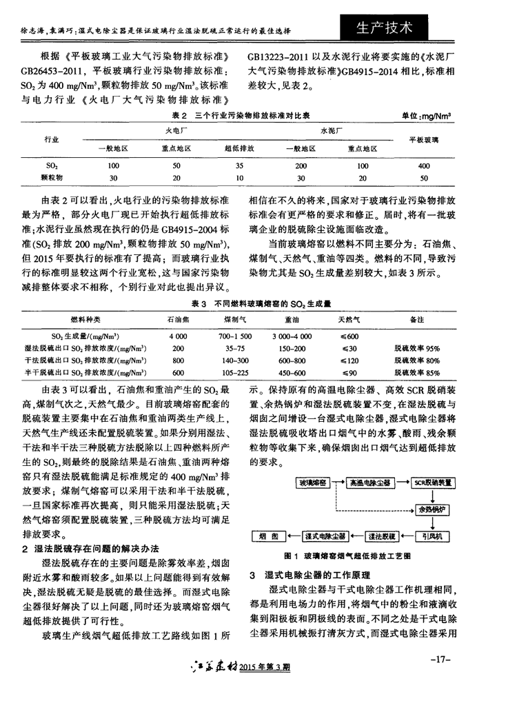 濕式電除塵器是保證玻璃行業(yè)濕法脫硫正常運(yùn)行的*佳選擇