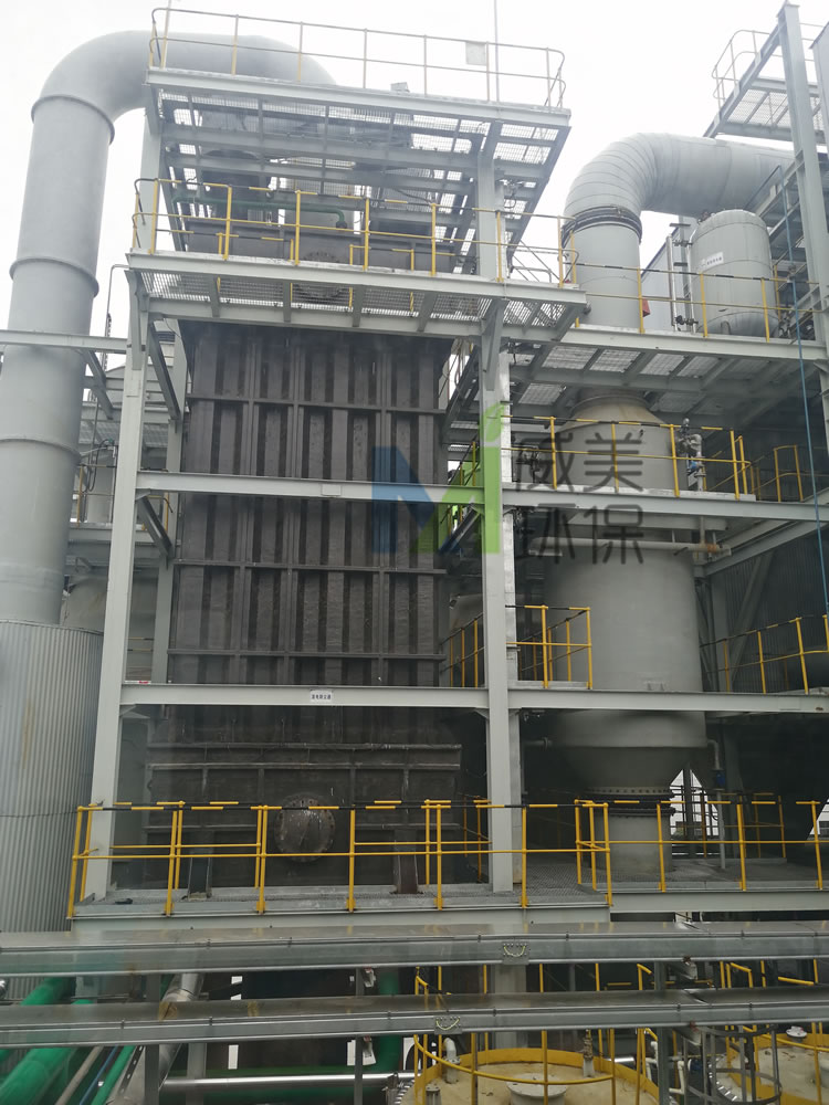 威美環(huán)保濕式電除塵器在枝江危廢焚燒尾氣凈化處理項目達標運行